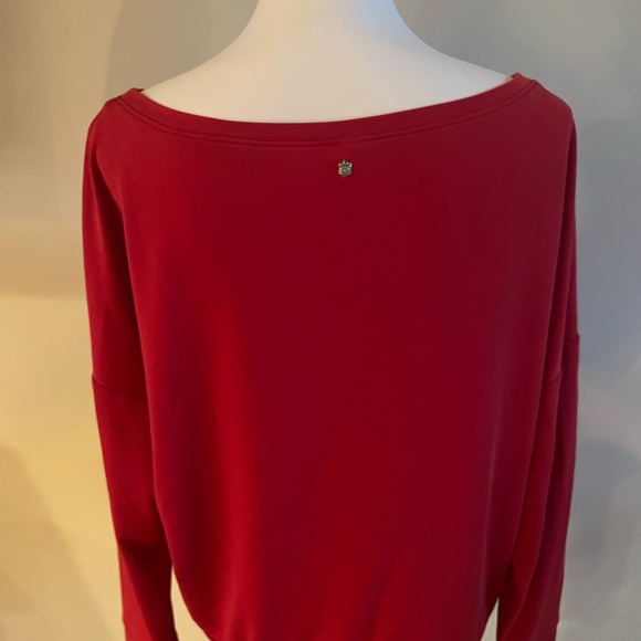Fabletics Eco Sleek Knit Boat Neck Pullover-Women’s medium - Picture 4 of 6